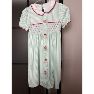 Marie Nicole Girls Christmas Santa Dress Size 4XL (8 Years)